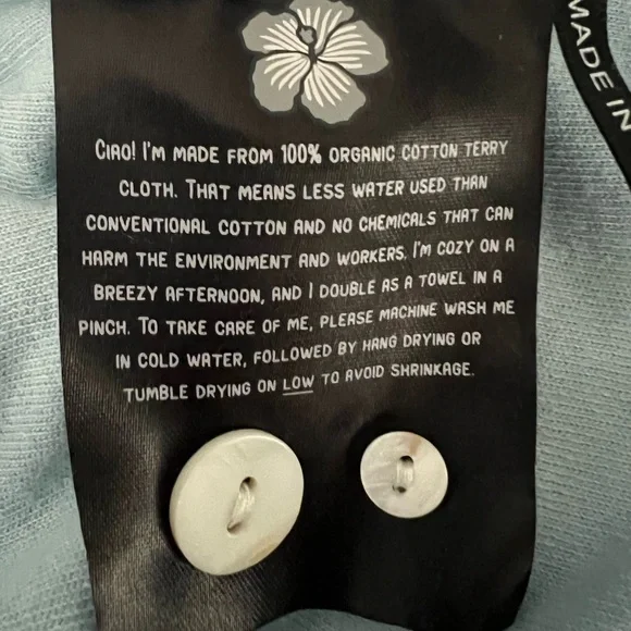 Unisex Tombolo ‘Le Sirenuse’ Limoncello Cabana Shirt size Small - Picture 6 of 10